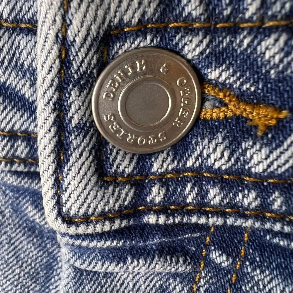Paris Atelier & Other Stories Jeans Womens Size 29 Patch Pockets Wide Leg
